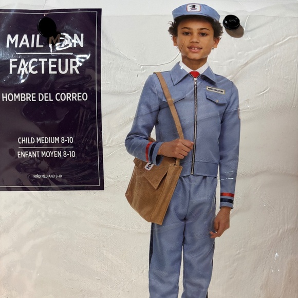 Mail Man Child Costume Set - Picture 1 of 7